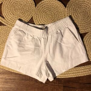 jcrew women’s white shorts
